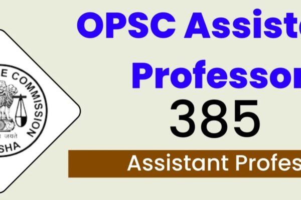 OPSC Assistant Professor